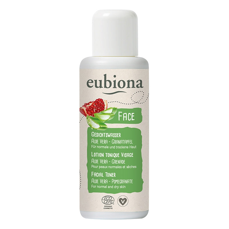 Eubiona - Lotion tonique BIO aloe vera & grenade 100ml
