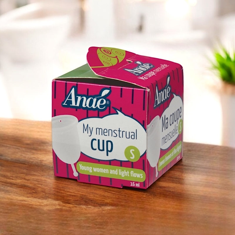 Anaé - Menstruationstasse Grösse S - medizinisches Silikon, in Frankreich gefertigt
