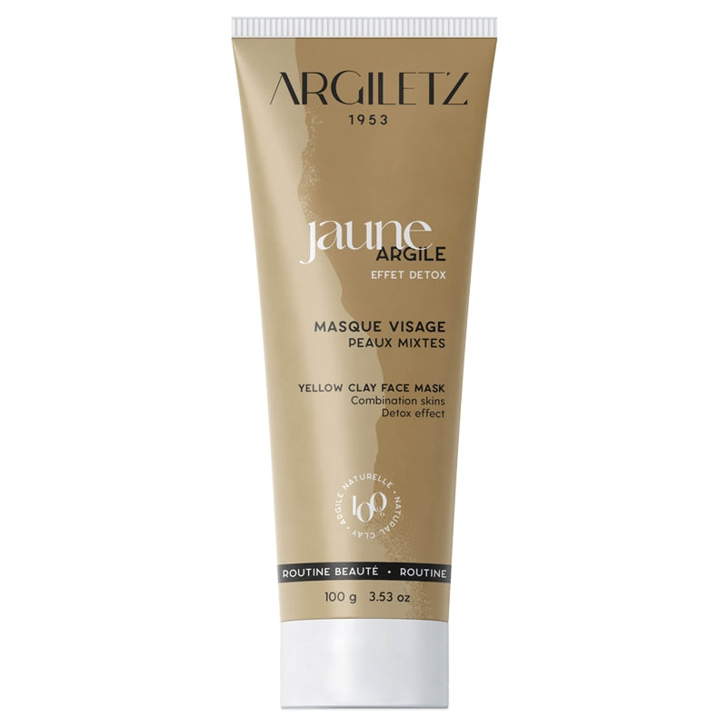 Argiletz - Masque argile jaune prêt à l'emploi 100g