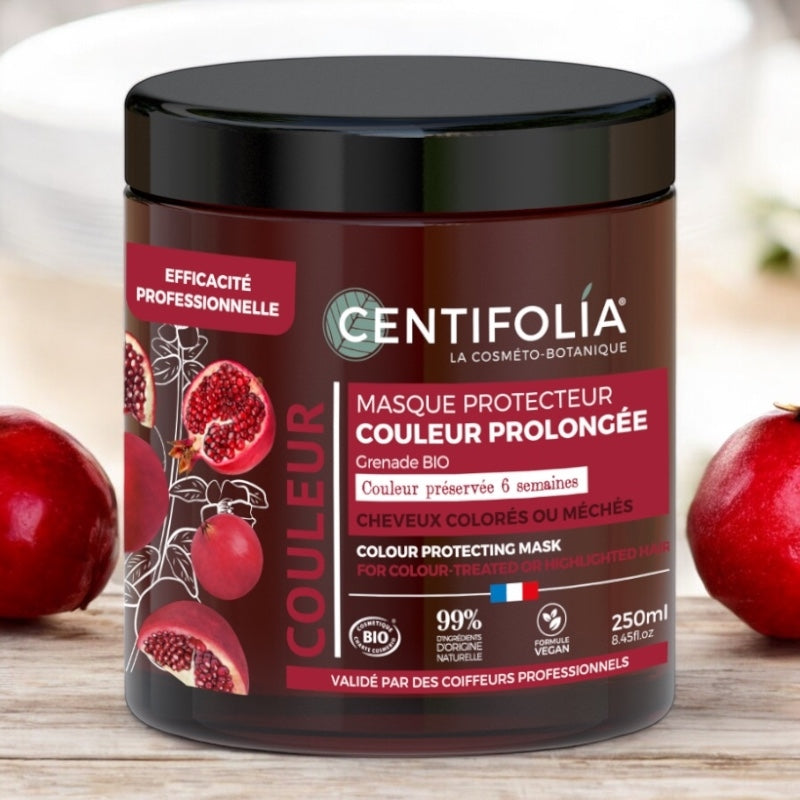 Centifolia - Masque protecteur couleur prolongée BIO grenade 250ml