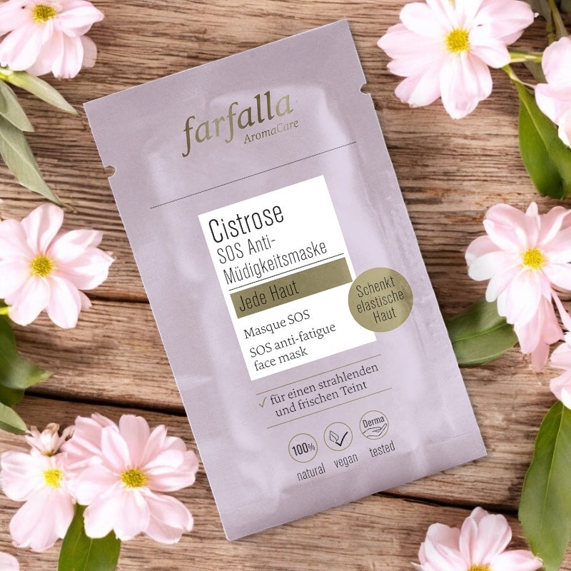 Farfalla - Masque SOS anti-fatigue BIO ciste 7ml