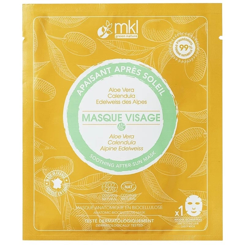 Masque visage apaisant aloe vera