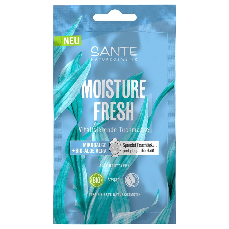 Masque visage hydratant BIO microalgues & aloe vera