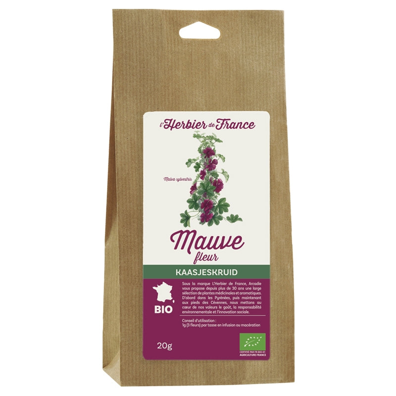 L'Herbier de France - Mauve BIO 20g