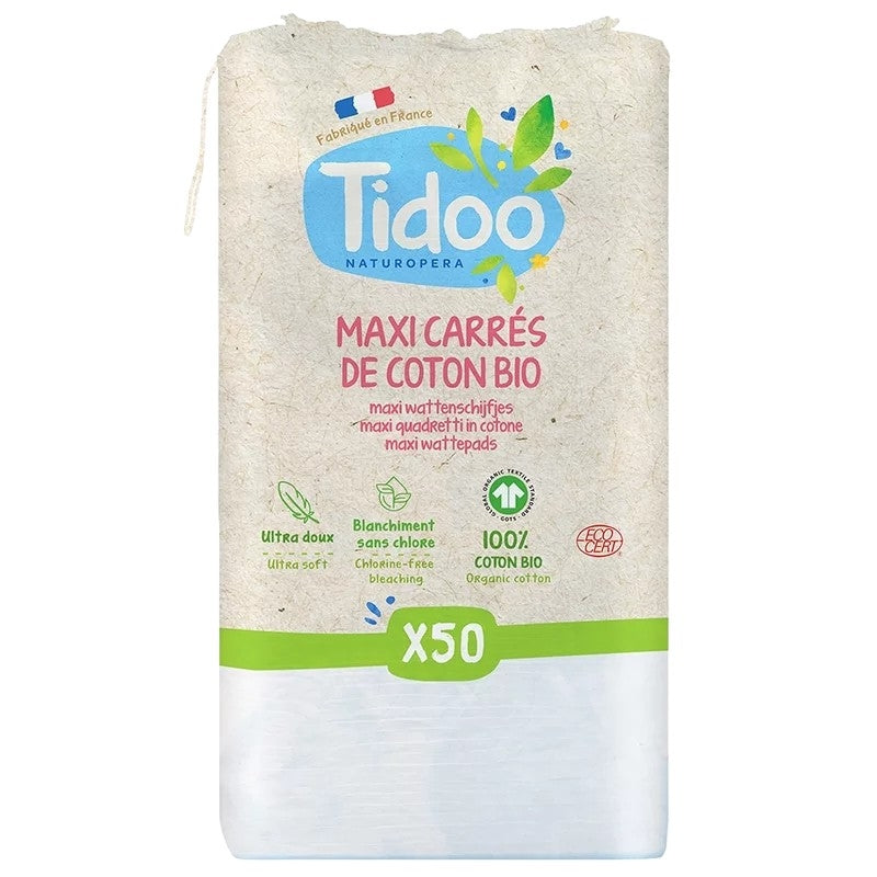 Maxi carrés de coton BIO