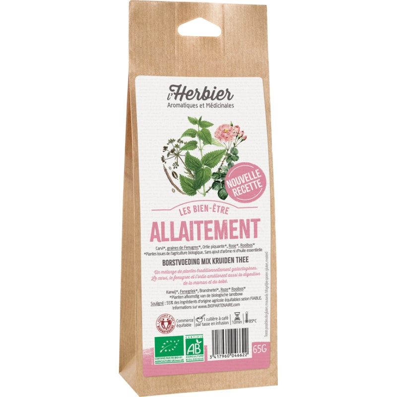 L'Herbier de France - Mélange allaitement BIO 65g