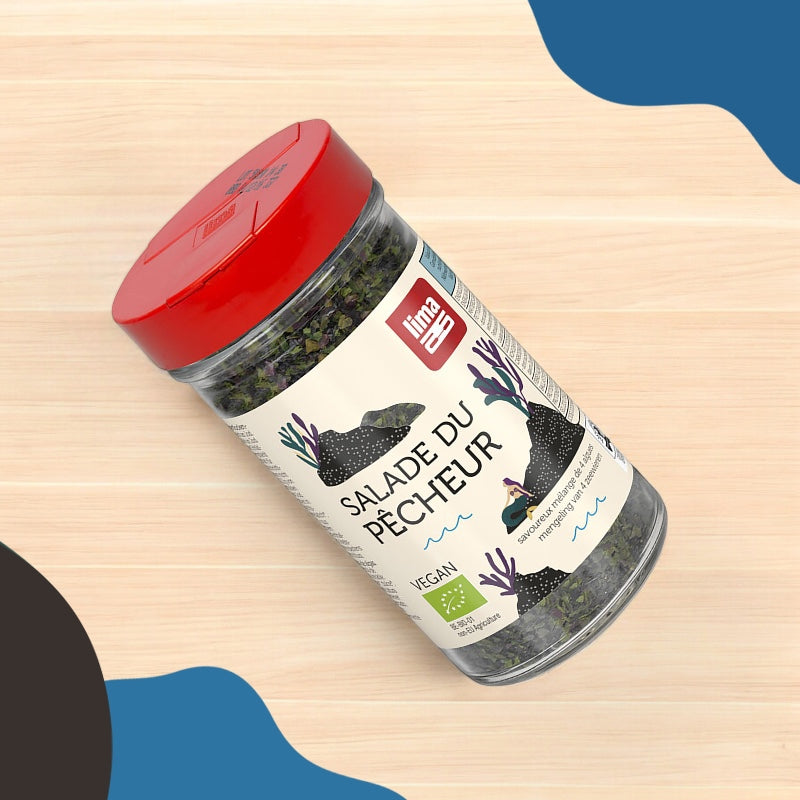 Lima - Mélange de 4 algues BIO Salade du Pêcheur 40g