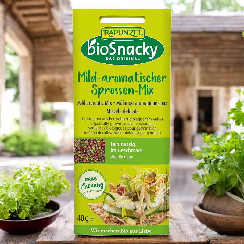 Mélange de graines à germer Aromatique doux BIO bioSnacky
