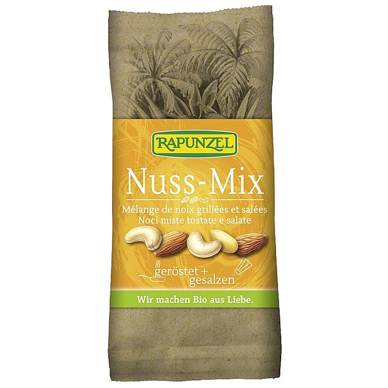 Bio-Nussmischung (geröstet und gesalzen) - 60 g - Rapunzel