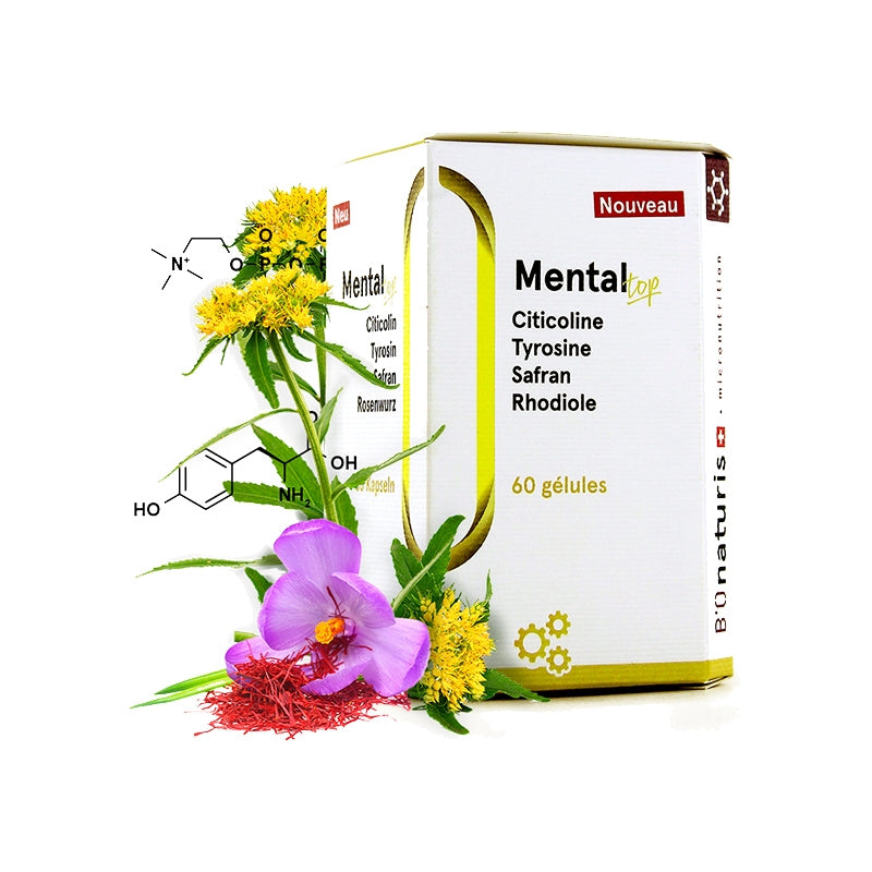 BIOnaturis - Mental Top 60 gélules