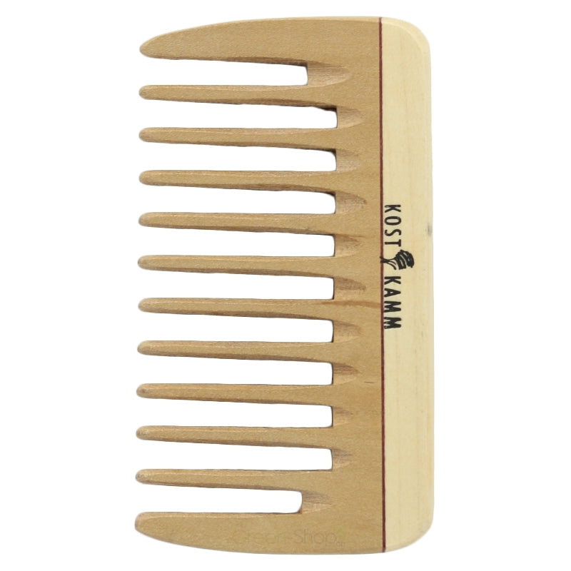 Kost Kamm - Minipeigne de poche en bois denture large