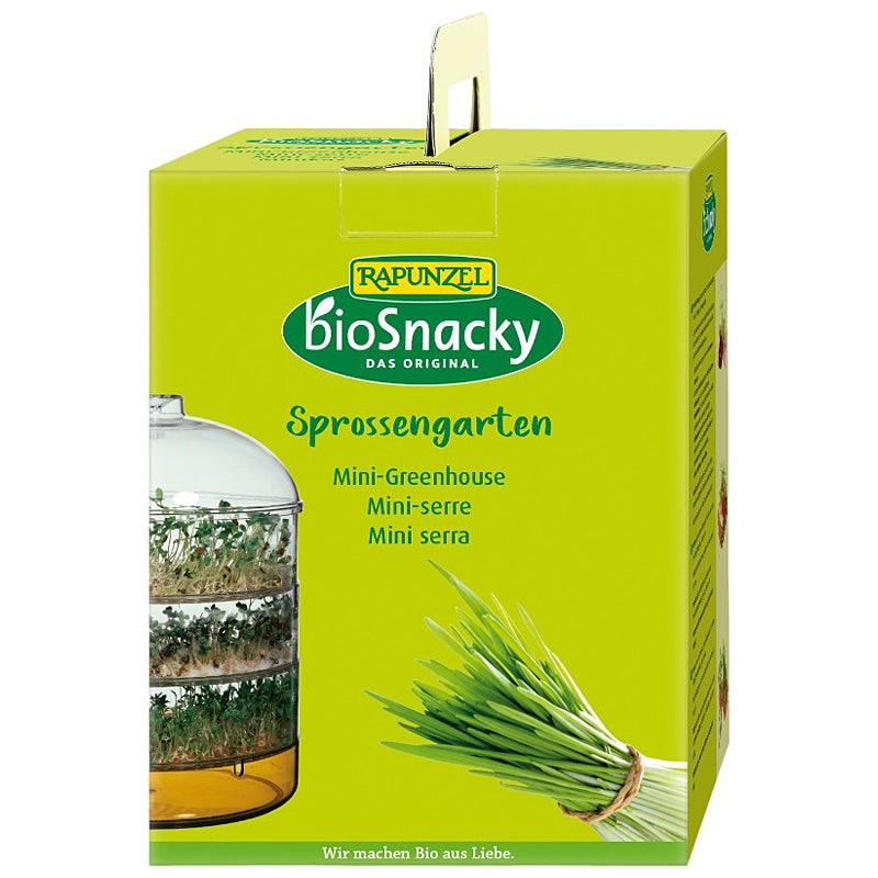 Mini-Gewächshaus - Rapunzel bioSnacky