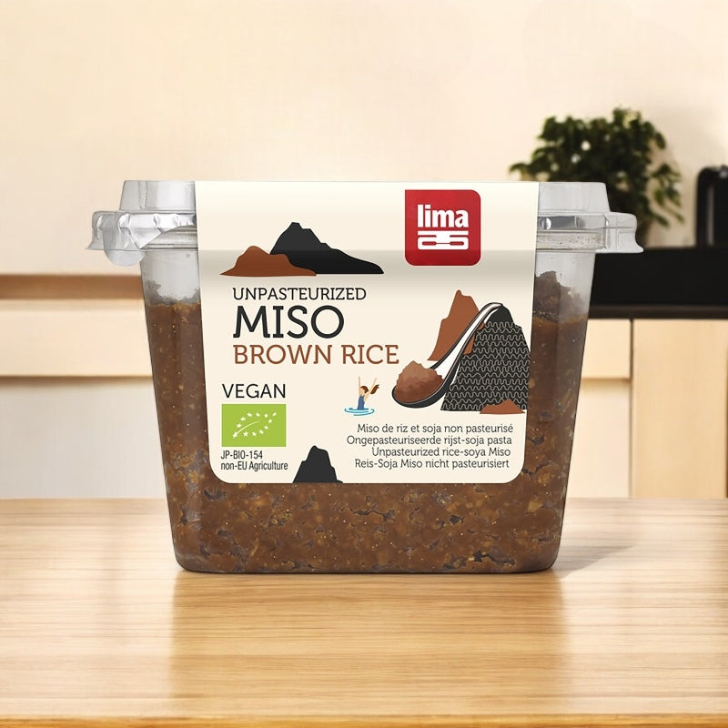 Lima - Miso de riz & soja non pasteurisé BIO 300g