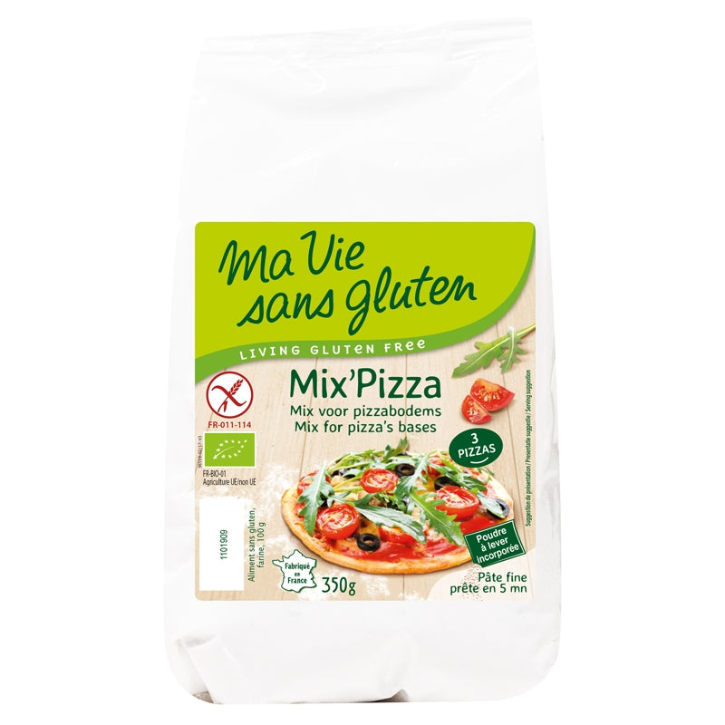 Bio-Pizzamischung - 350 g - Mein glutenfreies Leben