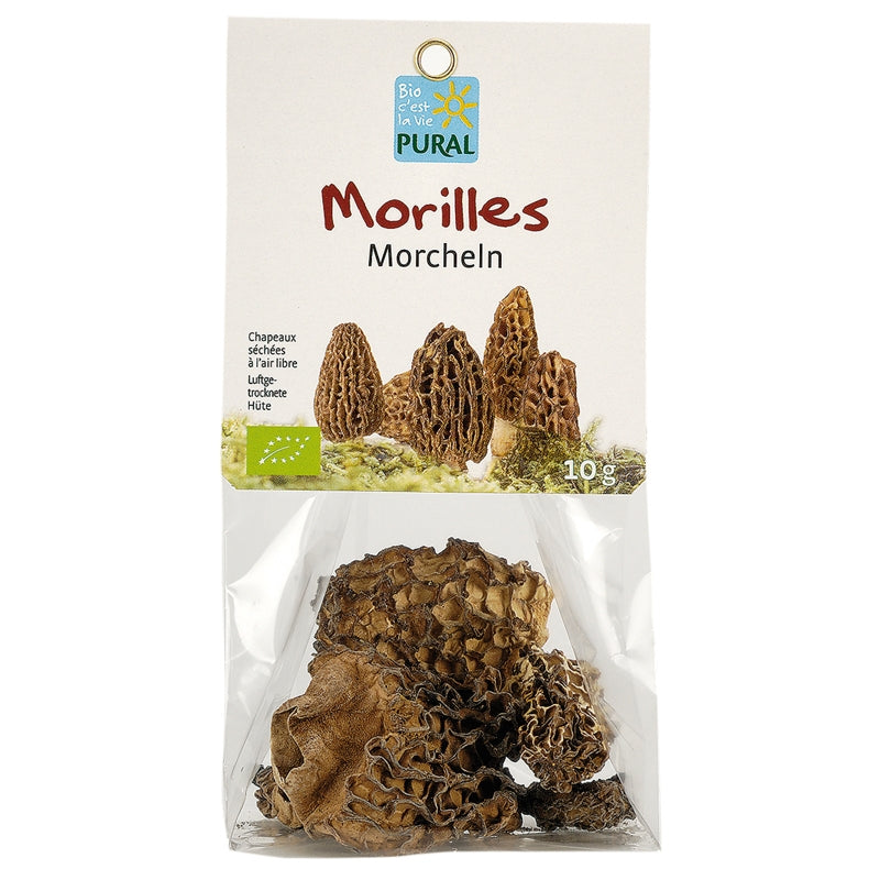 Morilles séchées BIO 15g - Pural
