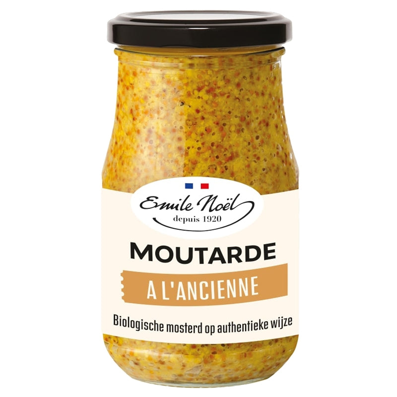 Emile Noël - Moutarde à l'ancienne en grains BIO 200g