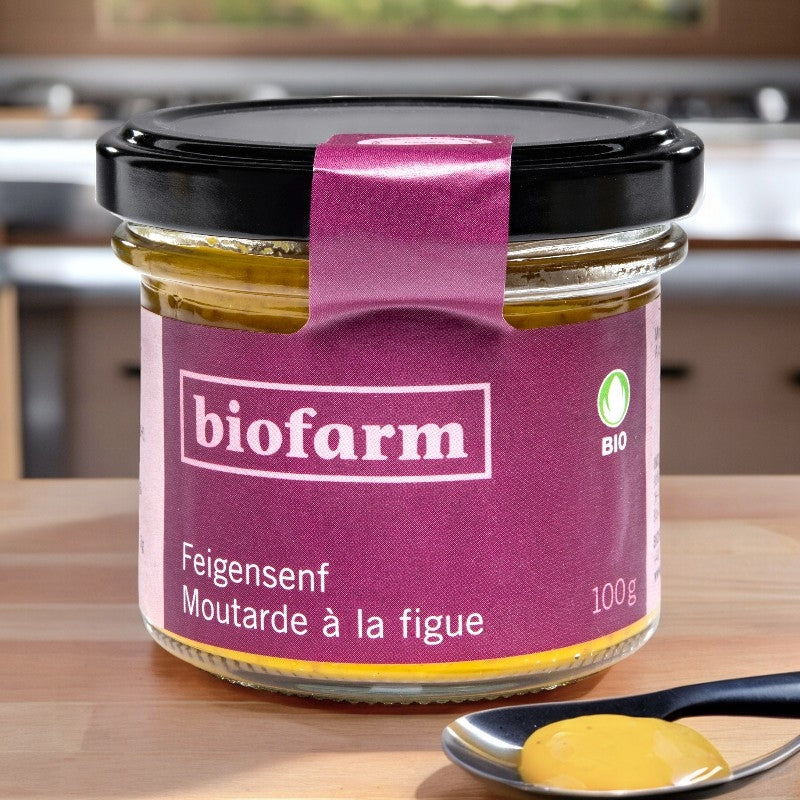 Biofarm - Moutarde à la figue BIO 100g