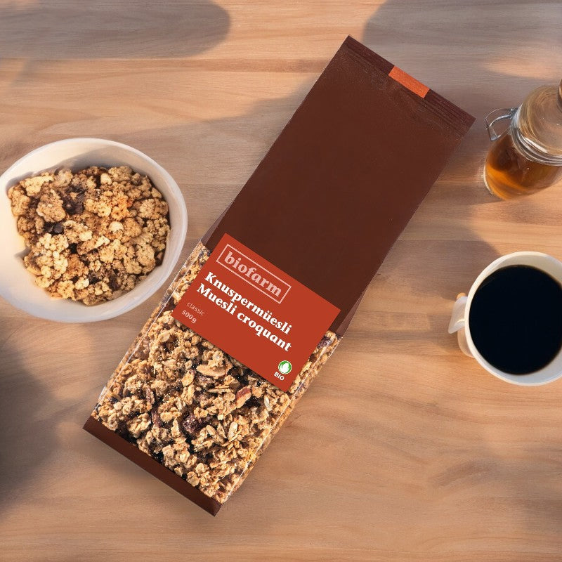 Biofarm - Müesli croquant classique BIO 500g