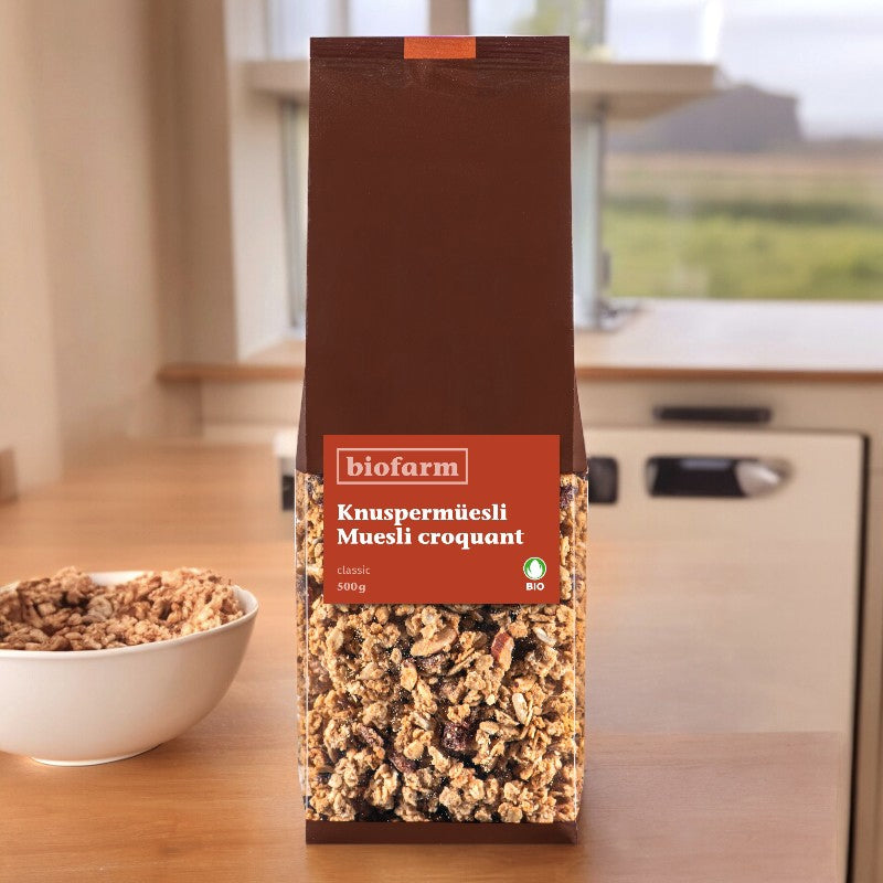 Biofarm - Müesli croquant classique BIO 500g