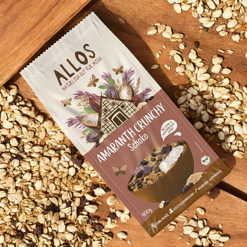 Allos - Müesli croustillant amarante & chocolat BIO 400g