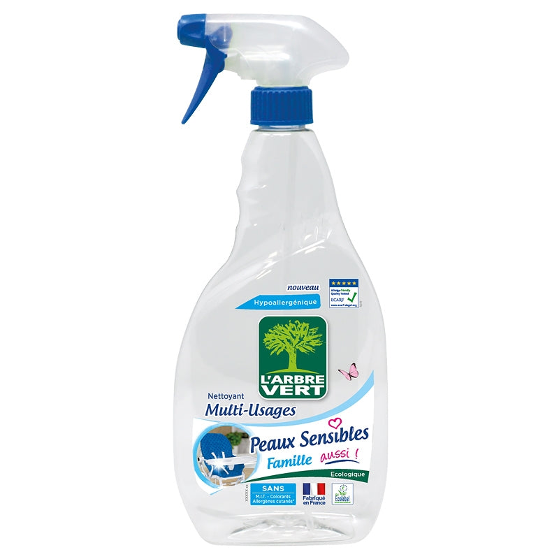 L'Arbre Vert - Nettoyant multiusages écologique peau sensible 740ml