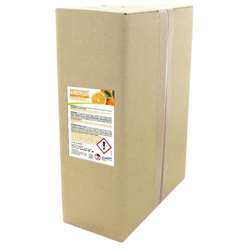 Etamine du Lys - umweltfreundlicher, streifenfreier Boden- und Oberflächenreiniger, orange, 10kg