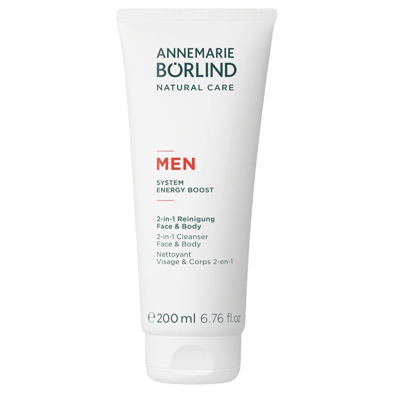 Annemarie Börlind - Gesichts- & Körperreiniger für Herren - Wacholder - System Energy Boost 200ml