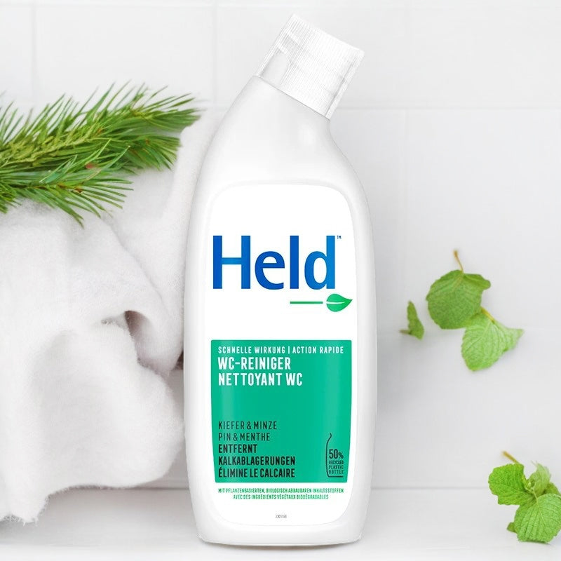 Held - Umweltfreundlicher WC-Reiniger, Duft nach Kiefer und Minze 750ml