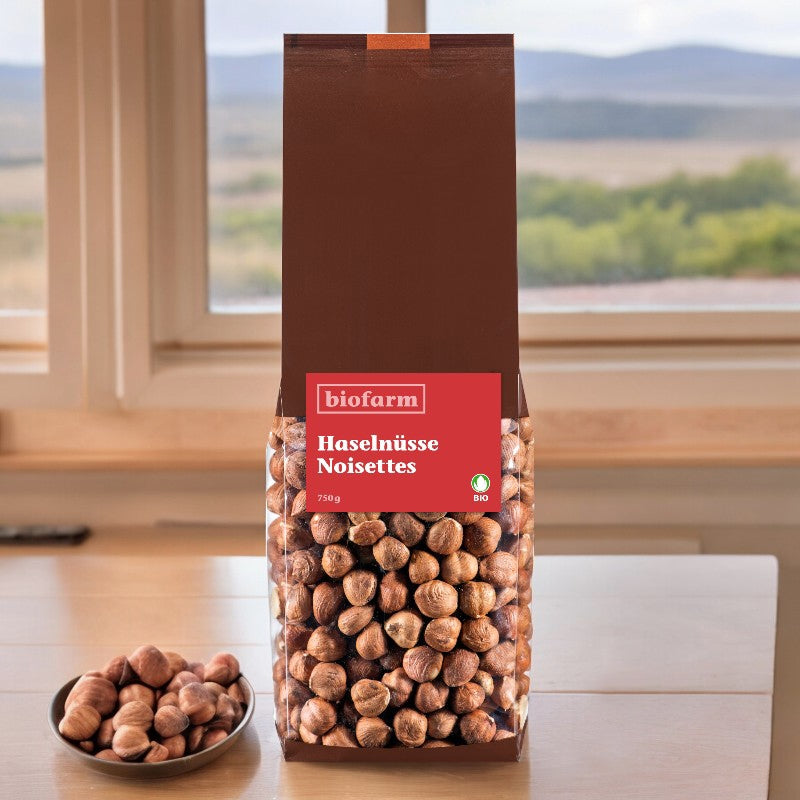 Biofarm - Bio-Haselnüsse 750g