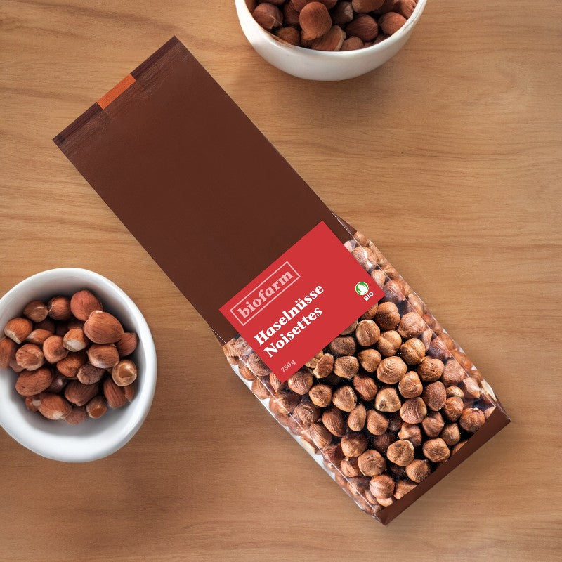 Biofarm - Bio-Haselnüsse 750g