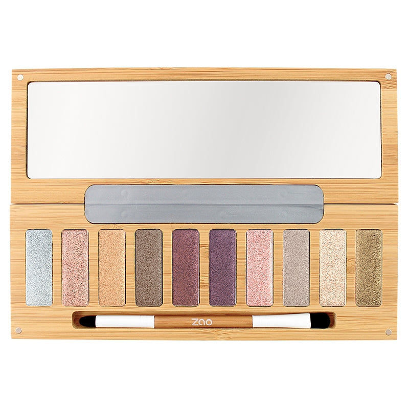 Palette 10 ombres à paupières Ultra shiny BIO