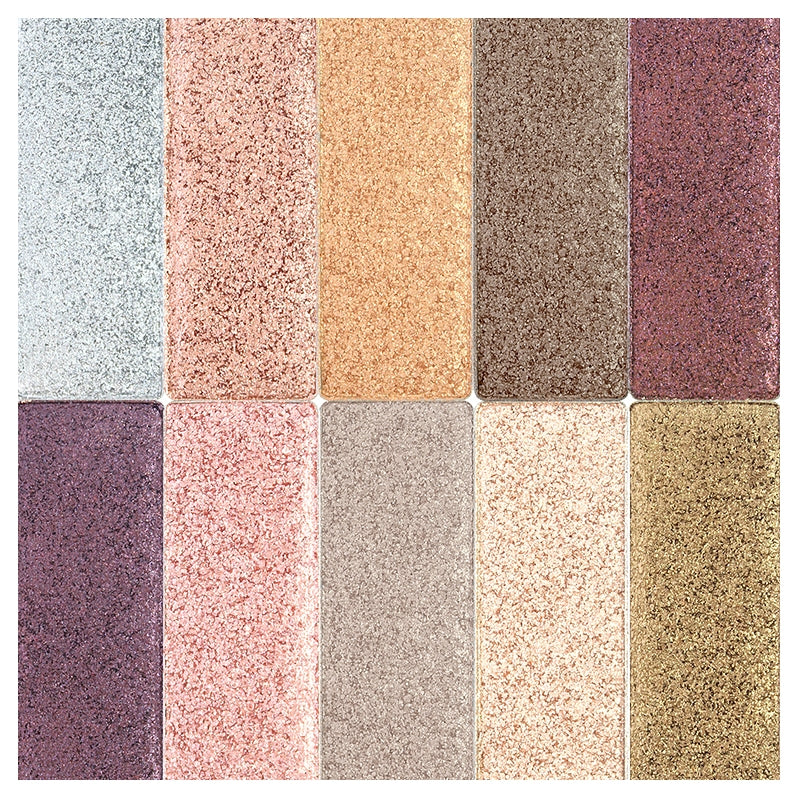 Lidschattenpalette Ultra Shiny 10 Farben BIO