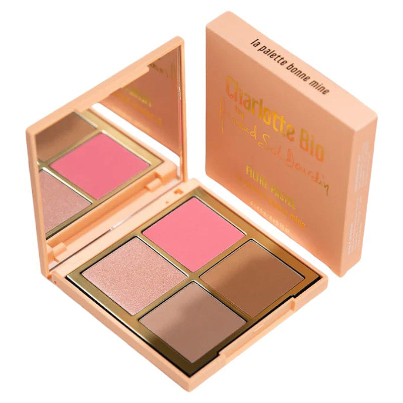 Charlotte Bio - Make-up-Palette Frische Ausstrahlung Arnaud Sol Dourdin 4 x 4.5g