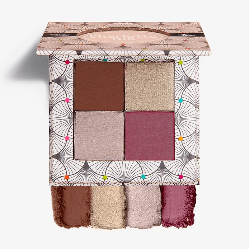 Charlotte Bio - Lidschattenpalette Nude-Rosa BIO 4x1.4g