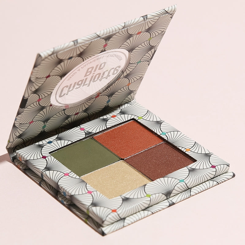 Charlotte Bio - Palette fards à paupières vegetal BIO 4x1.4g