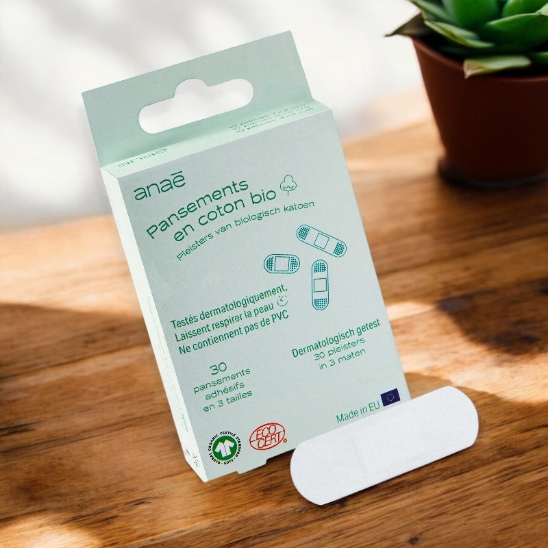 Anaé - Pansements en coton BIO 30 pièces