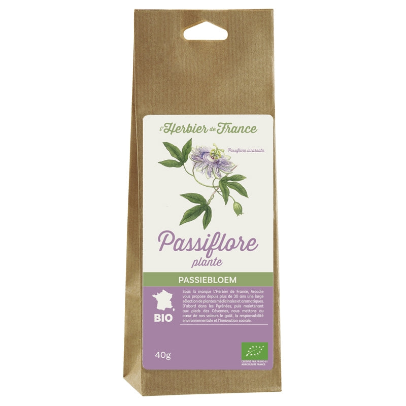 L'Herbier de France - Passiflore (passiflora) bio 40g