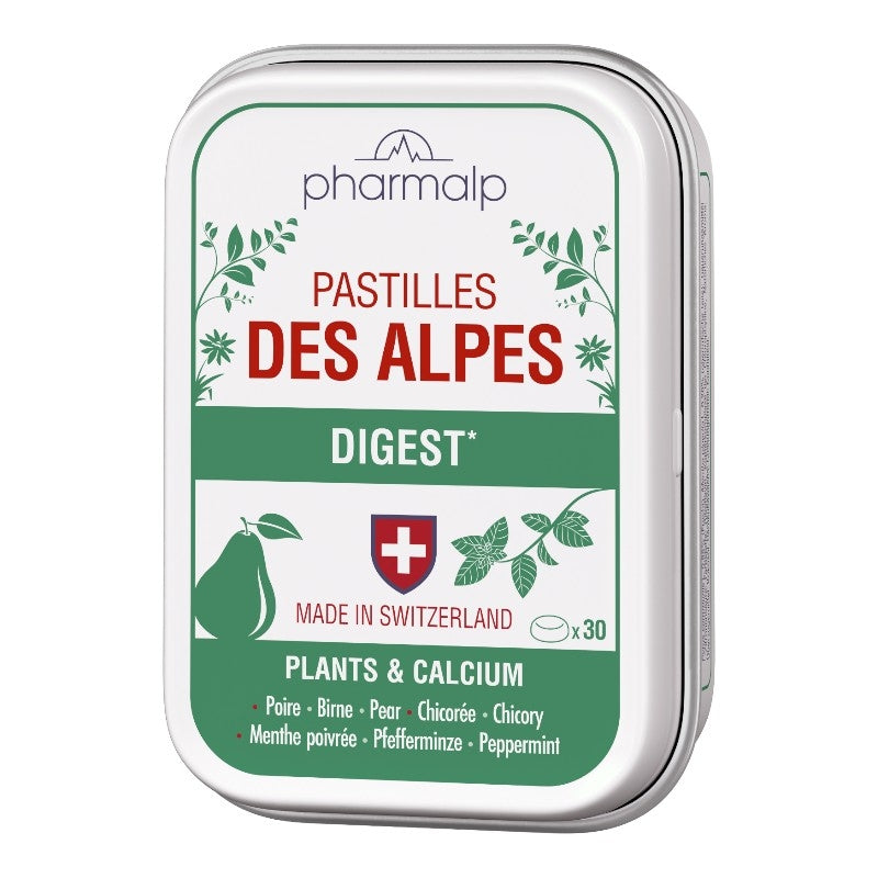 Verdauungspastillen aus den Alpen - Schachtel mit 30 Pastillen - Pharmalp