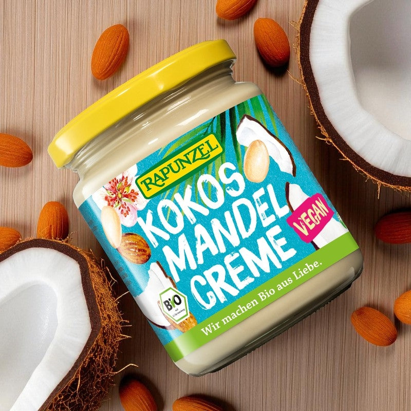 Pâte à tartiner à la noix de coco & aux amandes BIO