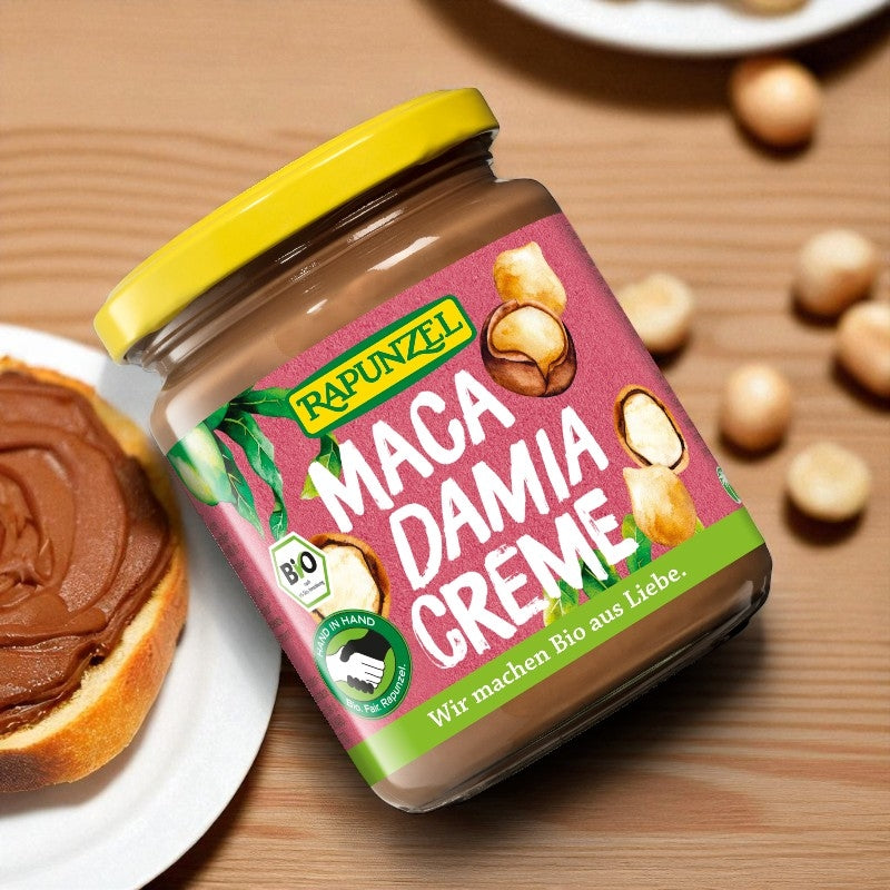 Pâte à tartiner aux noix de macadamia BIO