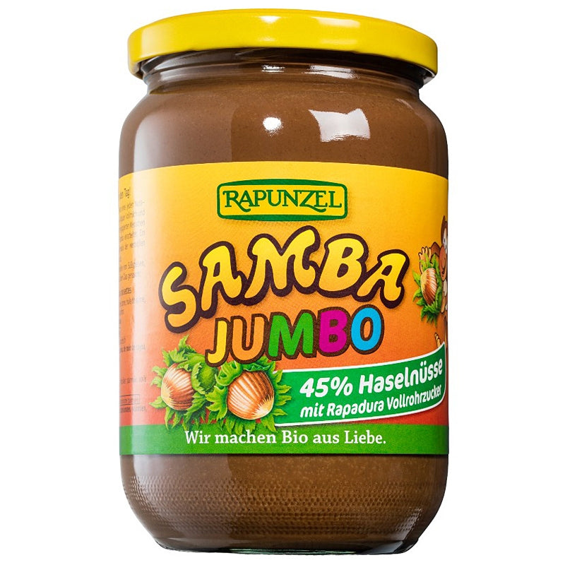 Samba Bio-Schokoladen-Haselnuss-Aufstrich - 750 g - Rapunzel