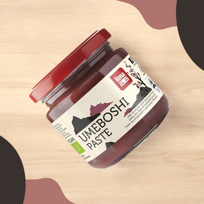 Lima - Pâte de prunes japonnaises saumurées BIO Umeboshi 200g