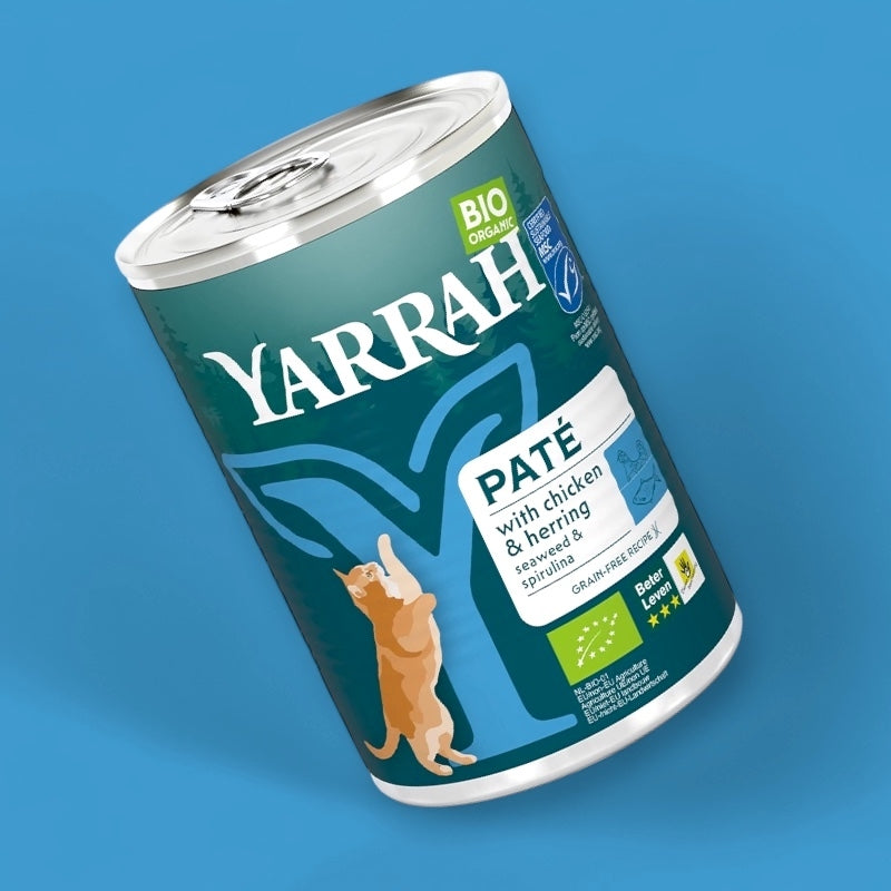 Pâté poisson avec spiruline pour chat BIO