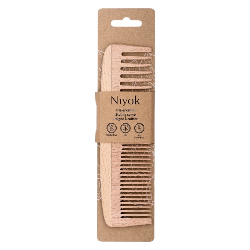 Peigne de coiffure en bois