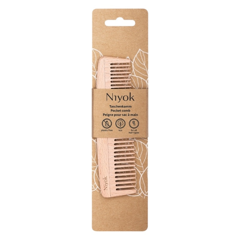 Peigne de poche en bois