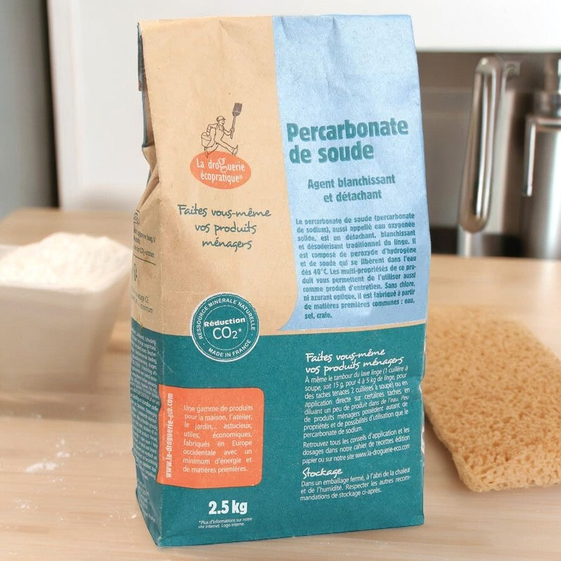 La Droguerie Écologique - Percarbonate de soude 2,5kg
