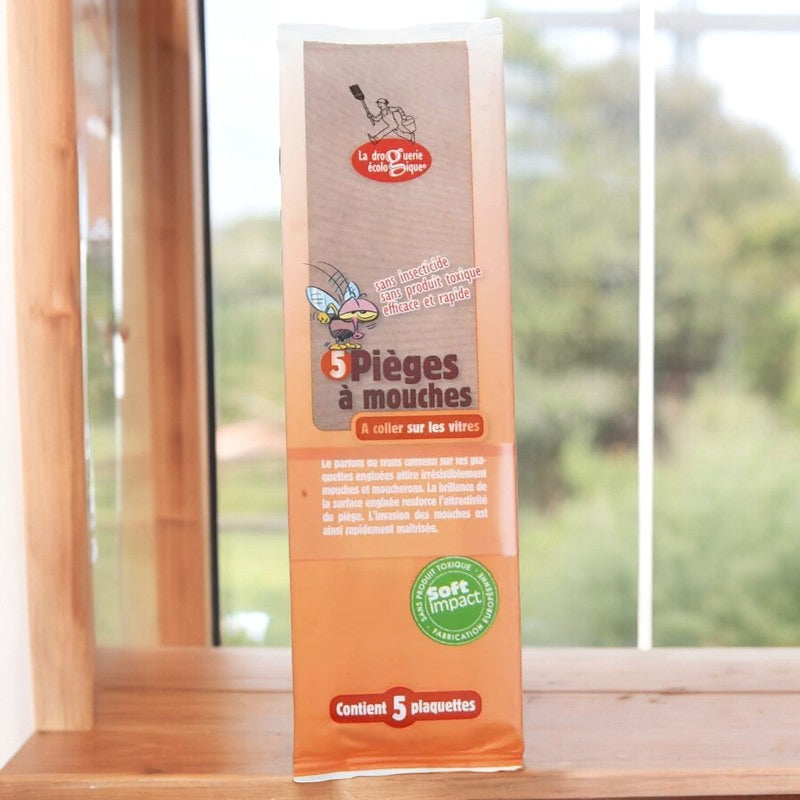 La Droguerie Écologique - Pièges à mouches 5 pièces