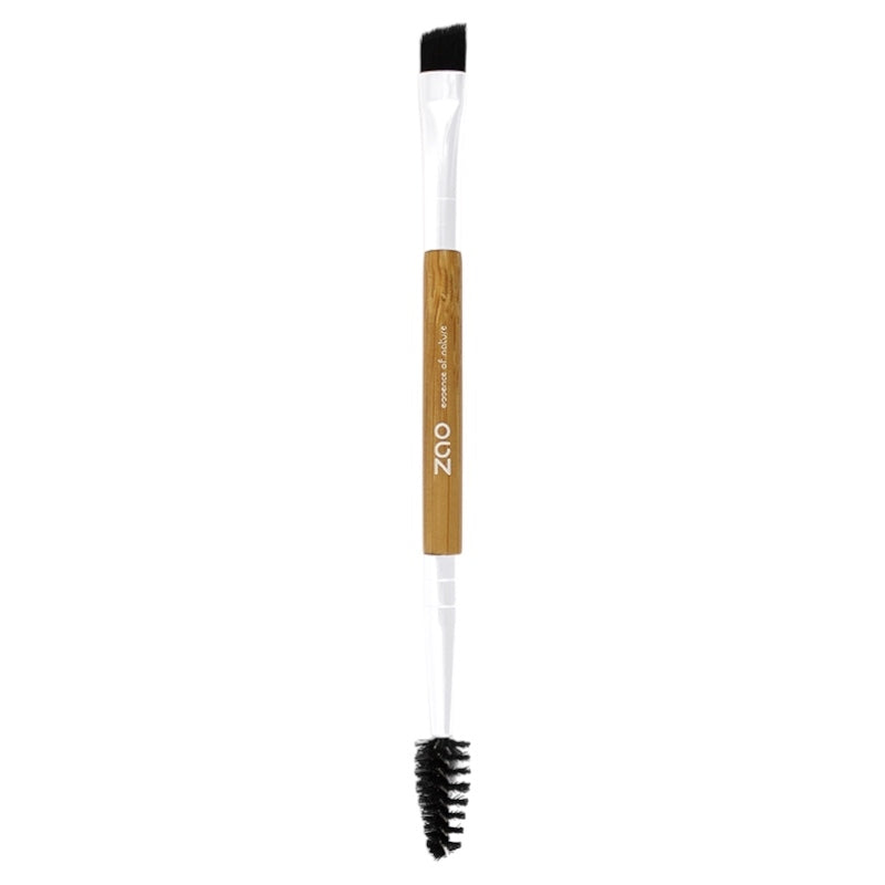 Pinceau bambou sourcils duo