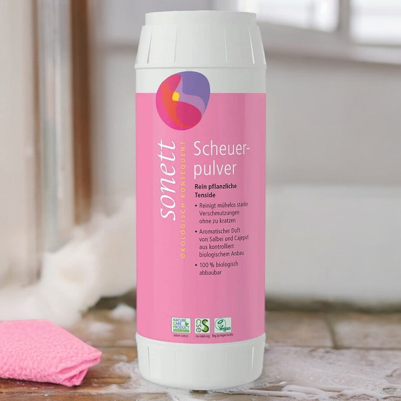 Poudre à récurer sauge & cajeput ECO - 450g ﻿