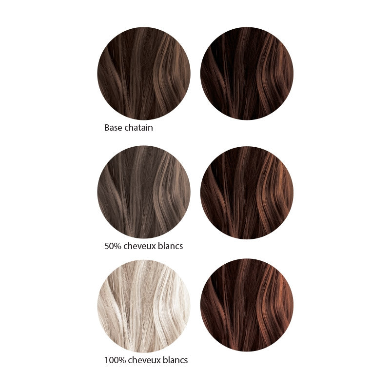Les Couleurs de Jeanne - Coloration végétale BIO châtain foncé 2x50g